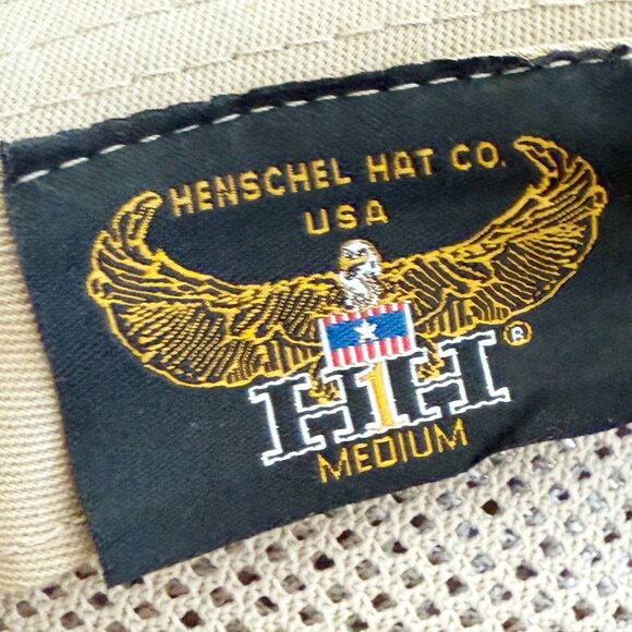 Henschel - Style # 140343 Mesh Aussie Grande 3.5 Inch Brim Hat - Picture 5 of 10